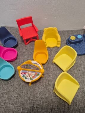 Vintage Little People Accessories Set Mixed